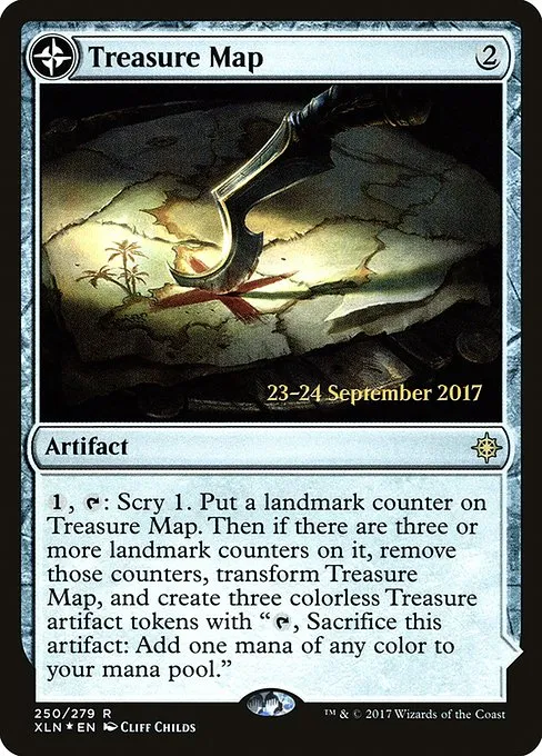 Treasure Map // Treasure Cove · Ixalan Promos 250s/120