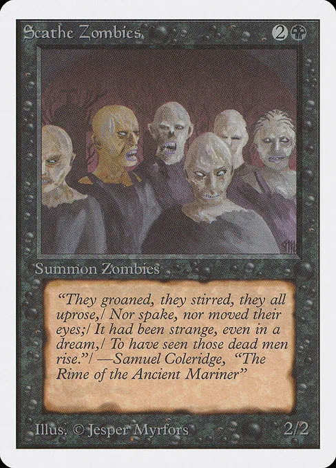 Scathe Zombies · Unlimited Edition 126/302