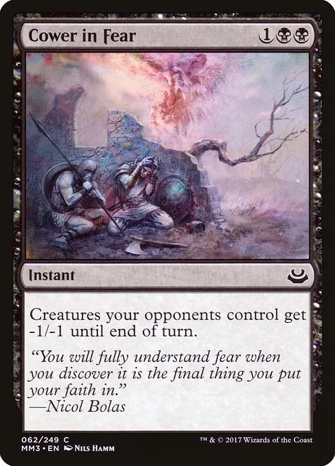 Cower in Fear · Modern Masters 2017 62/249