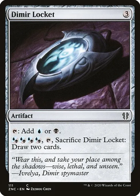 Dimir Locket · Zendikar Rising Commander 111/142