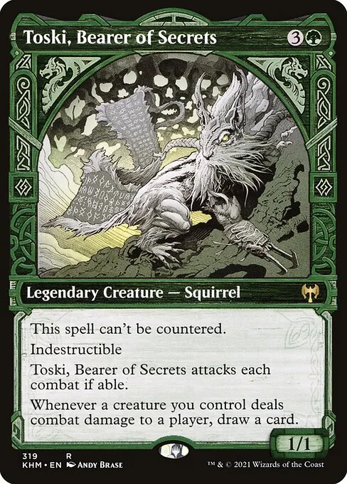 Toski, Bearer of Secrets · Kaldheim 319/425
