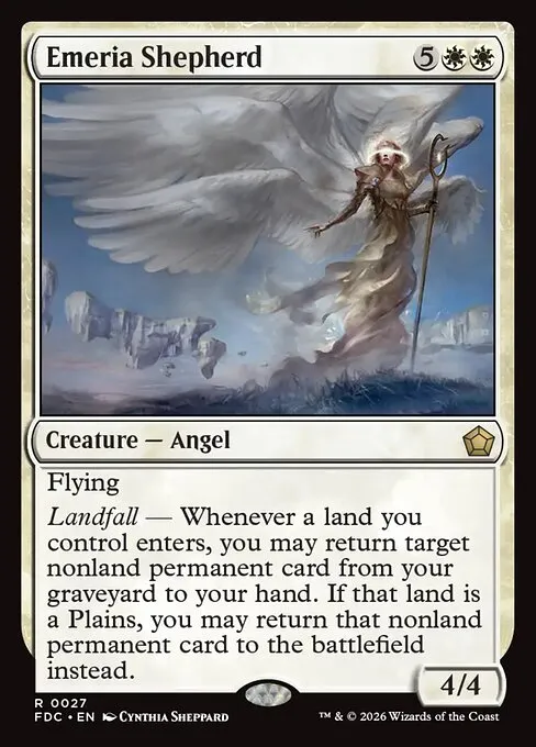 Emeria Shepherd · Foundations Commander 27/3