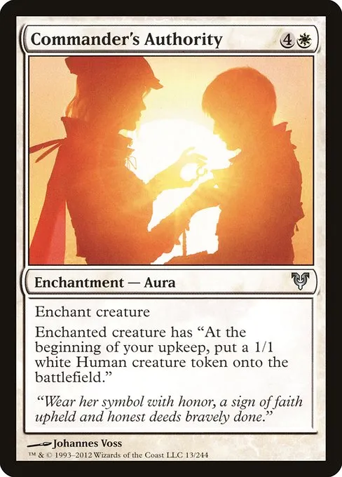 Commander's Authority · Avacyn Restored 13/244