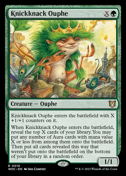 Knickknack Ouphe · Wilds of Eldraine Commander 18/173