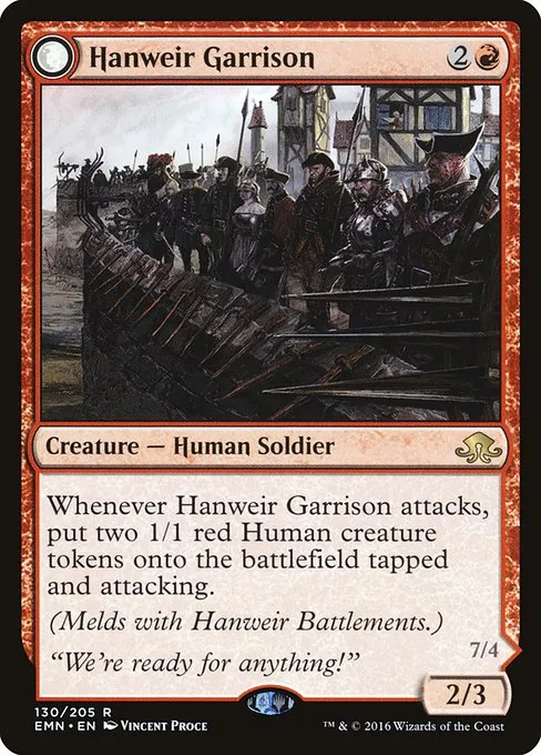 Hanweir Garrison · Eldritch Moon 130/208