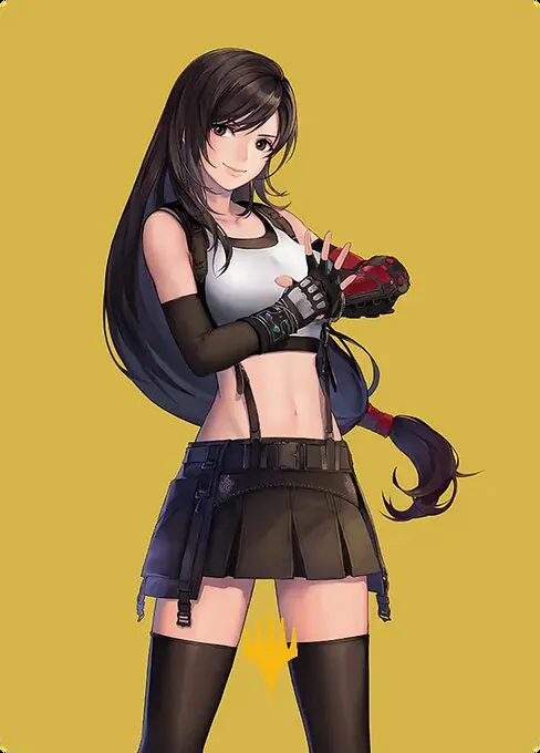 Tifa, Martial Artist // Tifa, Martial Artist · Final Fantasy Art Series 52/53