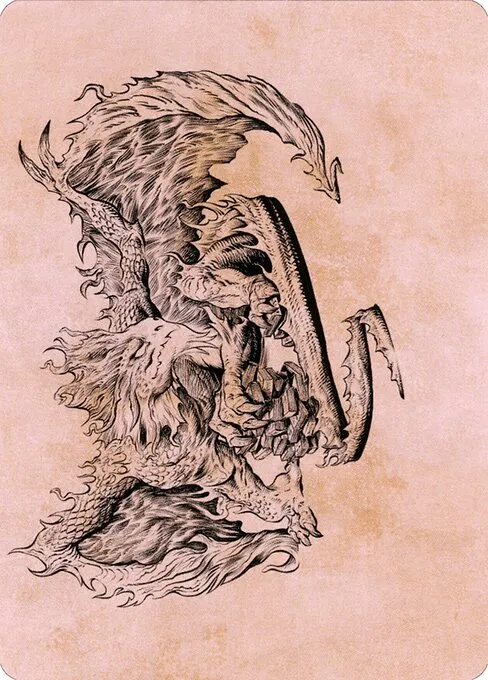 Miirym, Sentinel Wyrm // Miirym, Sentinel Wyrm · Battle for Baldur's Gate Art Series 71/81