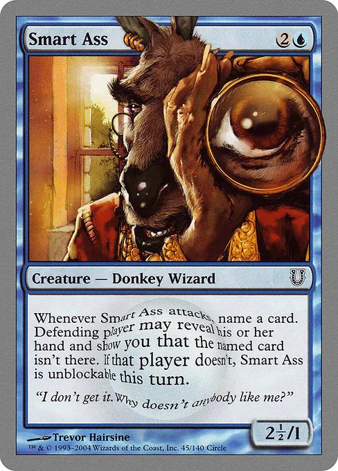 Smart Ass · Unhinged 45/168