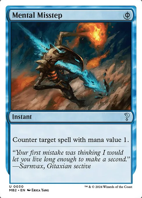 Mental Misstep · Mystery Booster 2 30/385