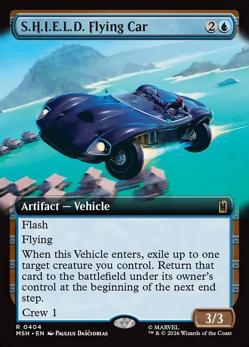 S.H.I.E.L.D. Flying Car · Marvel Super Heroes 404/24