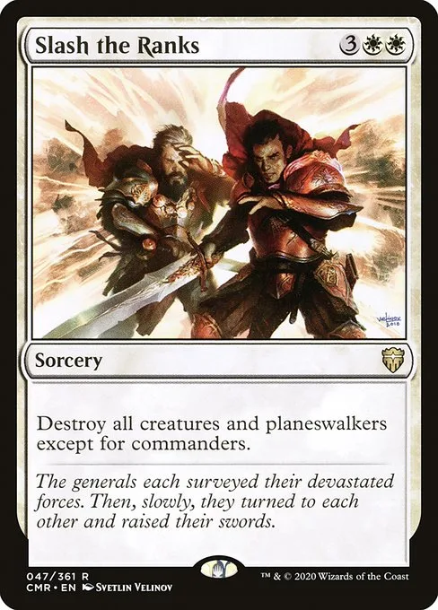 Slash the Ranks · Commander Legends 47/718