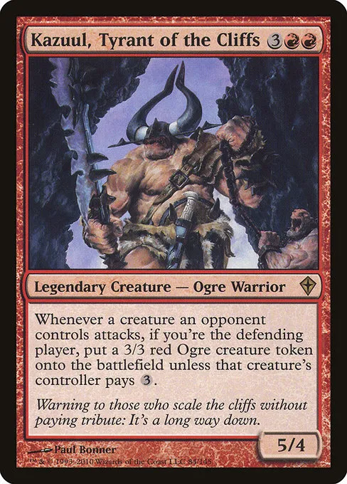 Kazuul, Tyrant of the Cliffs · Worldwake 84/145