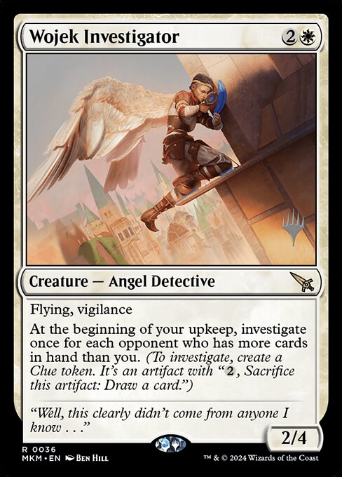 Wojek Investigator · Murders at Karlov Manor Promos 36p/180