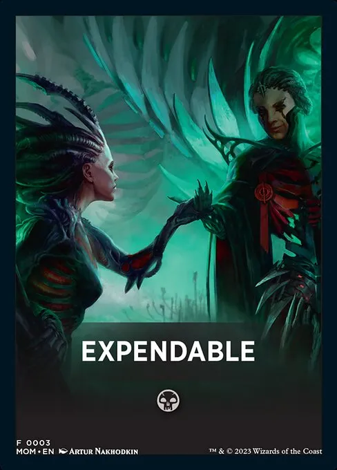 Expendable · March of the Machine Jumpstart Front Cards 3/5