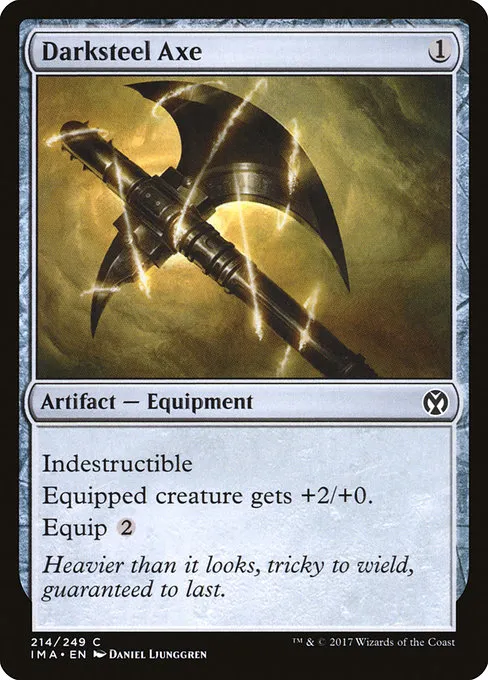 Darksteel Axe · Iconic Masters 214/249