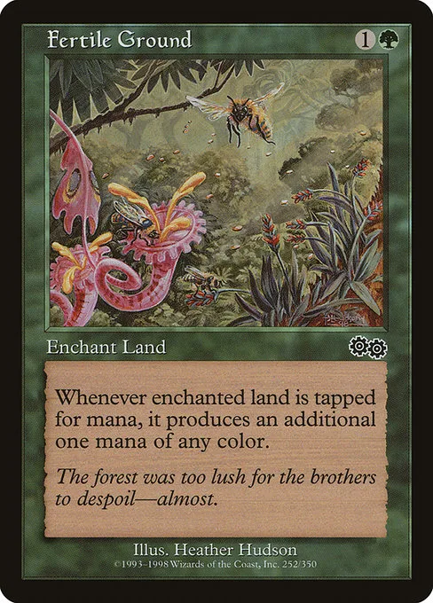 Fertile Ground · Urza's Saga 252/357
