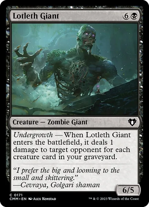 Lotleth Giant · Commander Masters 171/1067