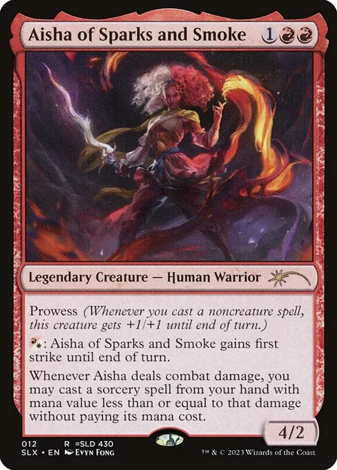 Aisha of Sparks and Smoke · Universes Within 12/30