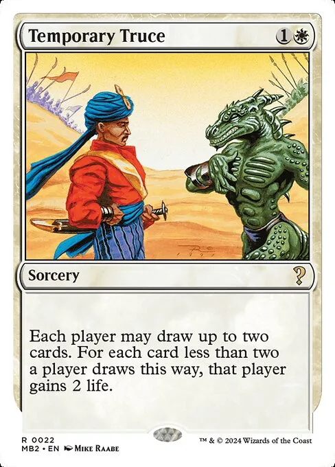 Temporary Truce · Mystery Booster 2 22/385