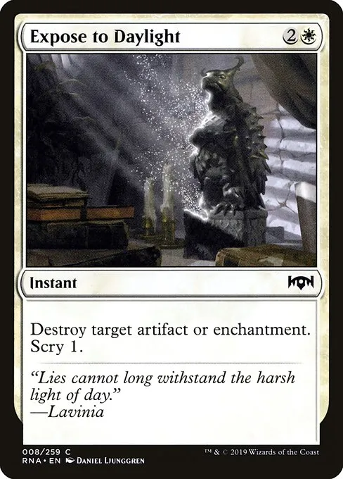 Expose to Daylight · Ravnica Allegiance 8/273