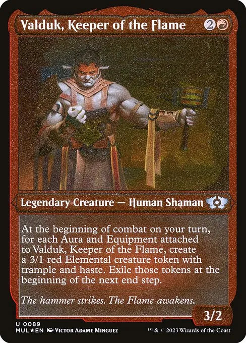 Valduk, Keeper of the Flame · Multiverse Legends 89/261