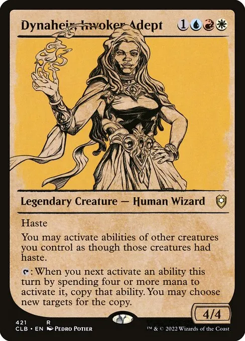 Dynaheir, Invoker Adept · Commander Legends: Battle for Baldur's Gate 421/936