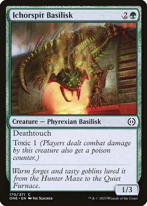 Ichorspit Basilisk · Phyrexia: All Will Be One 170/479