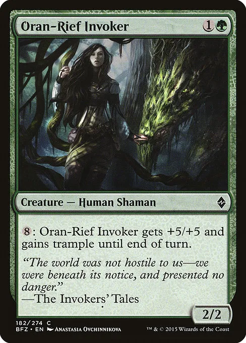 Oran-Rief Invoker · Battle for Zendikar 182/299