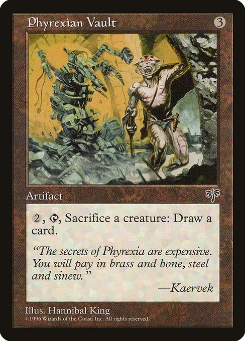 Phyrexian Vault · Mirage 316/353