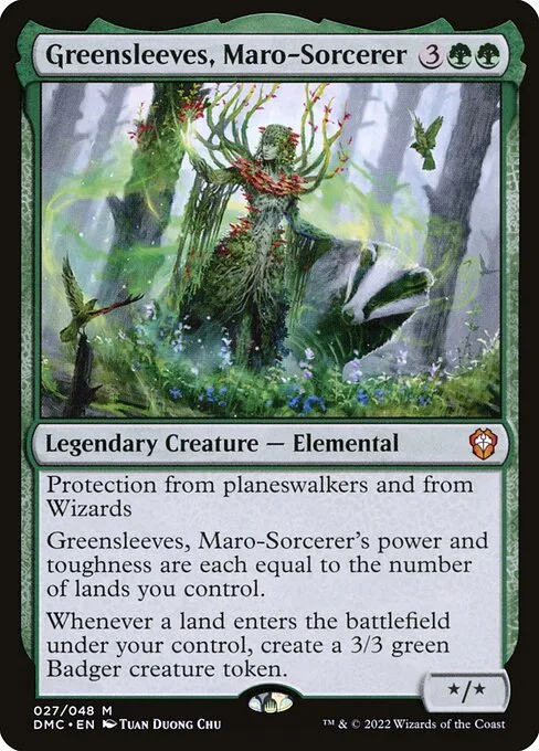 Greensleeves, Maro-Sorcerer · Dominaria United Commander 27/240