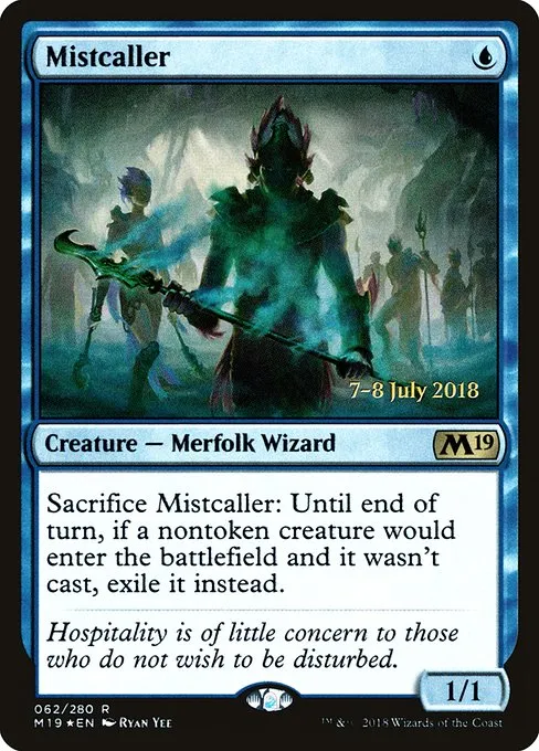 Mistcaller · Core Set 2019 Promos 62s/95