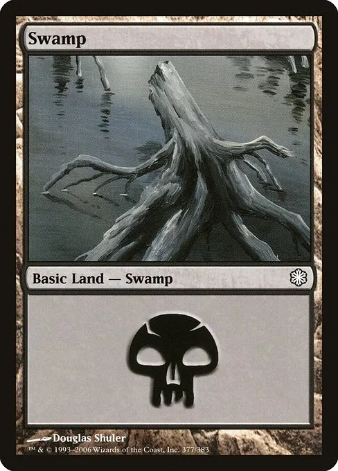 Swamp · Coldsnap Theme Decks 377/62