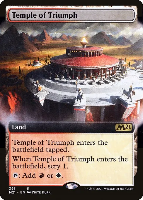 Temple of Triumph · Core Set 2021 391/397