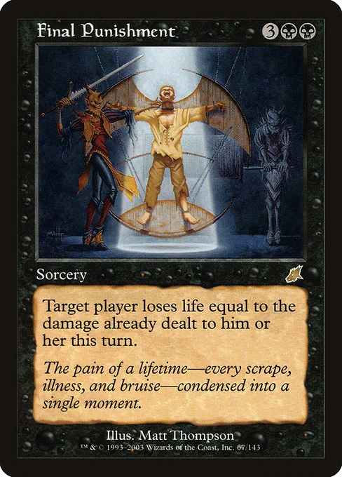 Final Punishment · Scourge 67/143