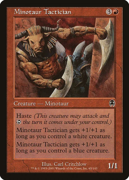 Minotaur Tactician · Apocalypse 65/143