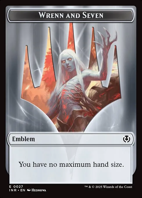 Wrenn and Seven Emblem · Innistrad Remastered Tokens 27/27