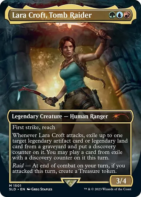 Lara Croft, Tomb Raider · Secret Lair Drop 1501/2547