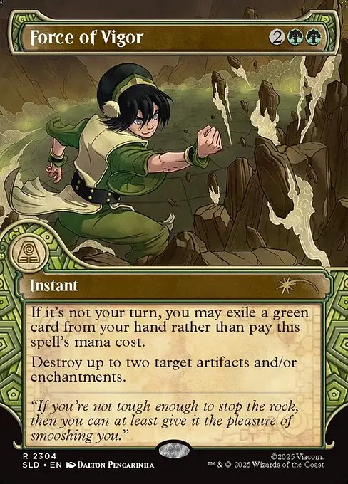 Force of Vigor · Secret Lair Drop 2304/2547
