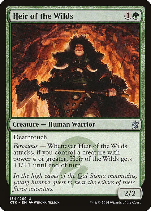 Heir of the Wilds · Khans of Tarkir 134/293
