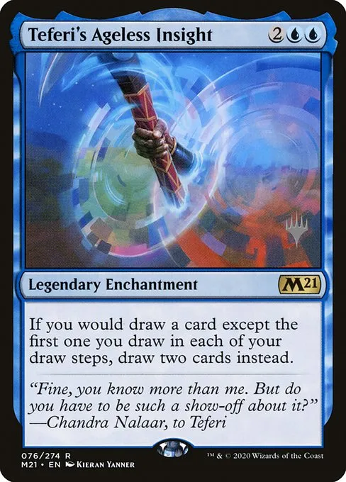 Teferi's Ageless Insight · Core Set 2021 Promos 76p/137