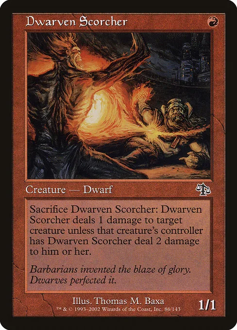 Dwarven Scorcher · Judgment 86/143