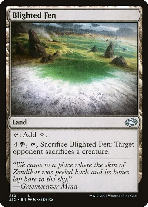 Blighted Fen · Jumpstart 2022 810/835