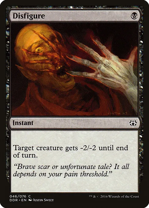 Disfigure · Duel Decks: Nissa vs. Ob Nixilis 46/76