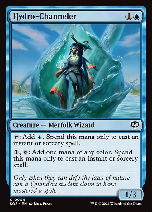 Hydro-Channeler · Secrets of Strixhaven 54/368