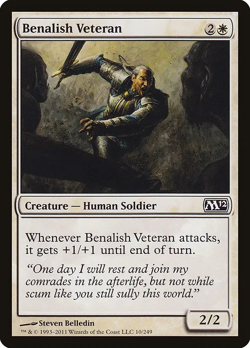 Benalish Veteran · Magic 2012 10/249