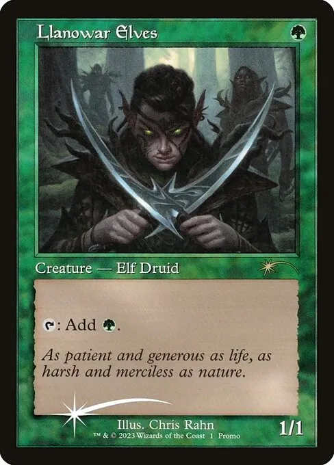 Llanowar Elves · Dominaria United Promos 1★/161