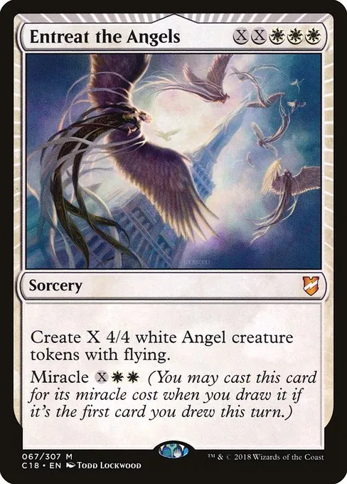 Entreat the Angels · Commander 2018 67/307