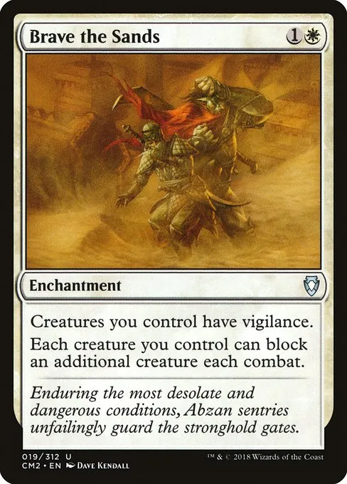 Brave the Sands · Commander Anthology Volume II 19/312
