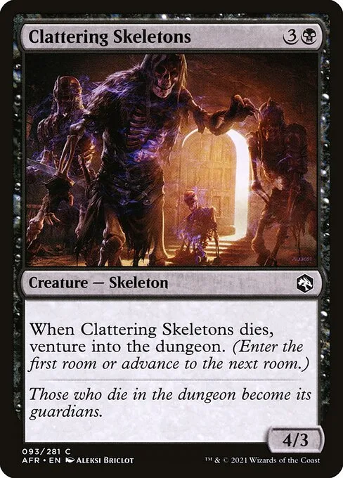 Clattering Skeletons · Adventures in the Forgotten Realms 93/424
