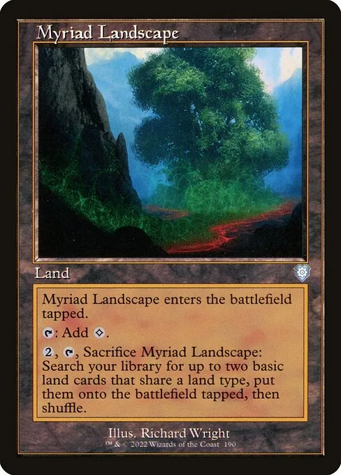 Myriad Landscape · The Brothers' War Commander 190/209